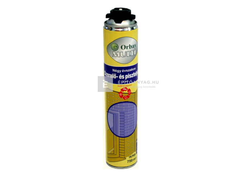 Orbay multi négy évszakos szerelő- és pisztolyhab 750 ml