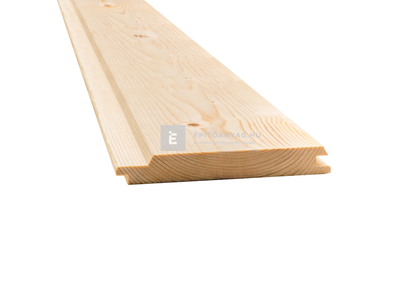 Pabst Lambéria AB minőség luc fenyő, trapéz F profil 12,5x96x4000 mm 10 db/csomag