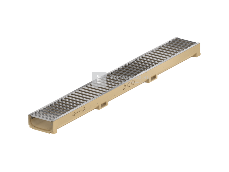 Aco SELF Euromini60 Polimerbeton folyóka horganyzott ráccsal 1 m