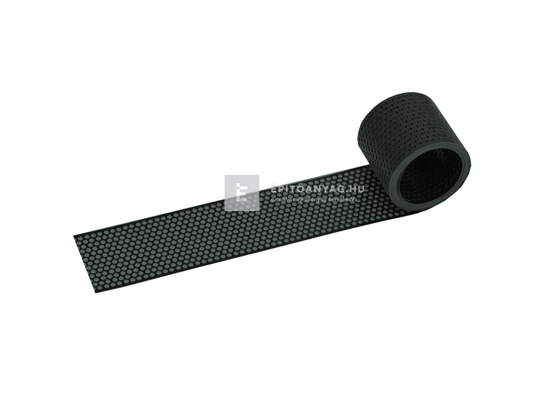 Tondach alumínium eresz szellőzőszalag fekete 10 cm x 5 m