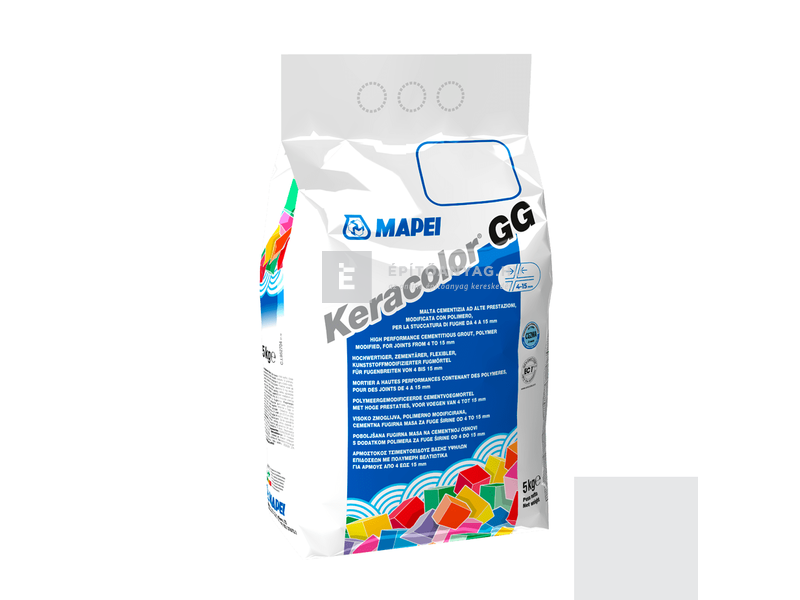 Mapei Keracolor GG fugázó 111 ezüstszürke 5 kg