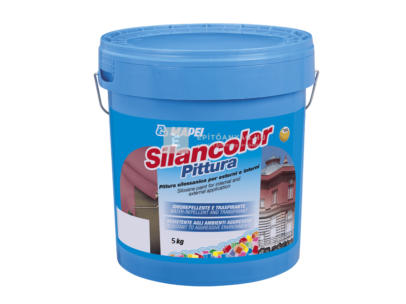 Mapei Silancolor Pittura bel- és kültéri falfesték fehér 5 kg