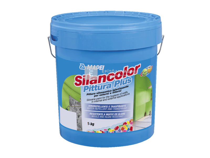 Mapei Silancolor Pittura Plus bel- és kültéri falfesték fehér 5 kg