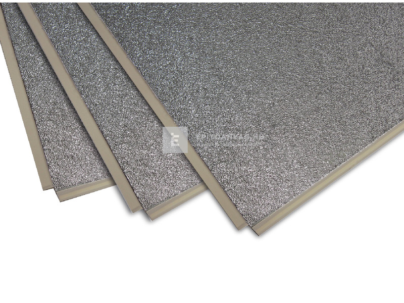 Terrán MediCOMFORT Natúr PIR ALU NF hőszigetelő lemez 80 mm