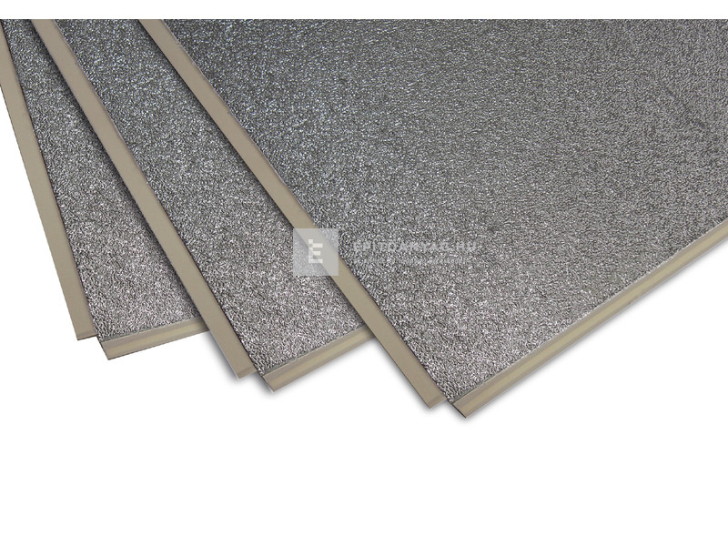 Terrán MediCOMFORT Natúr PIR ALU NF hőszigetelő lemez 100 mm