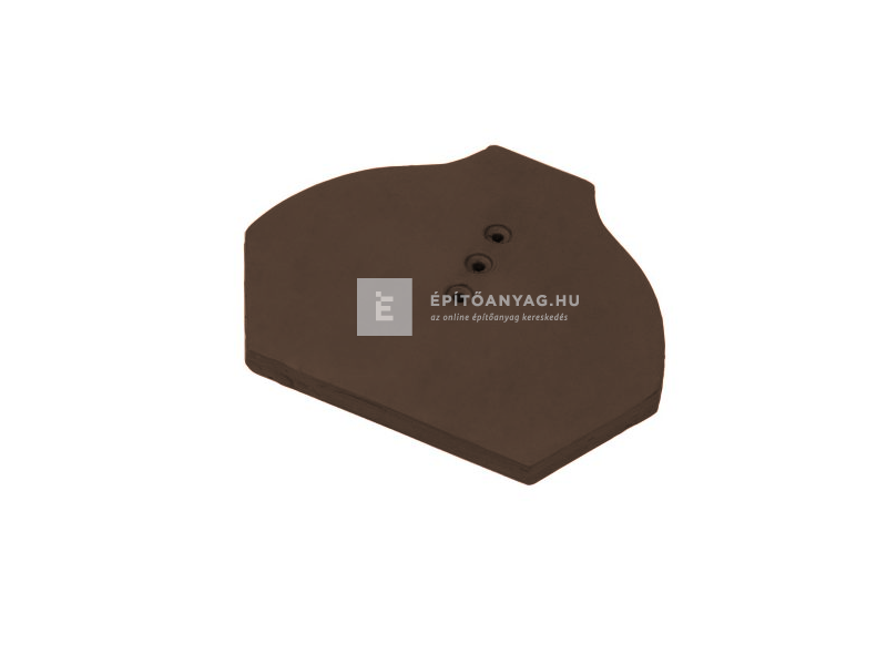Tondach hornyolt gerinc lezáróelem FusionColor terrabarna