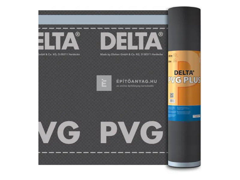 Dörken Delta PVG Plus Párafékező alátétfólia, ragasztósávval 1,5x50 m