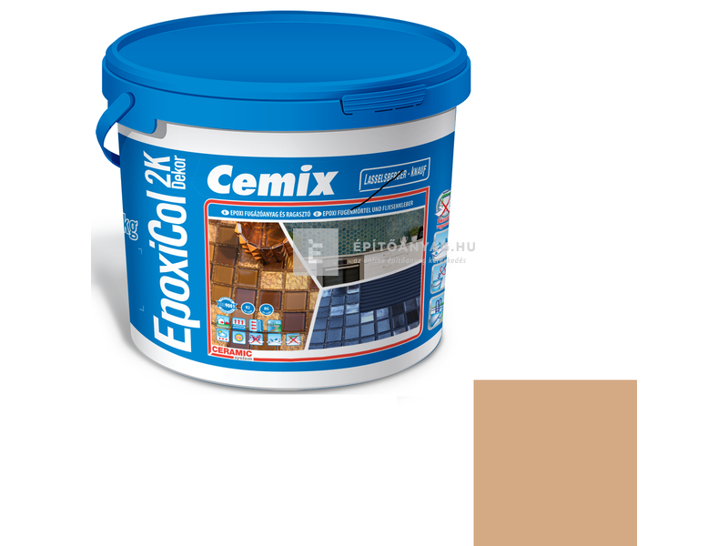 Cemix-LB-Knauf EpoxiCol 2K Dekor epoxi fugázó anemone 7 kg