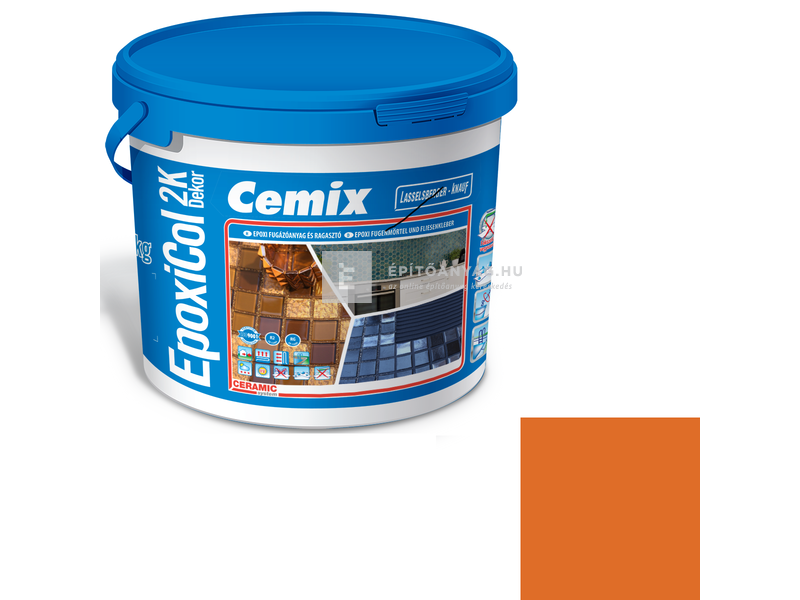 Cemix-LB-Knauf EpoxiCol 2K Dekor epoxi fugázó cotto 7 kg
