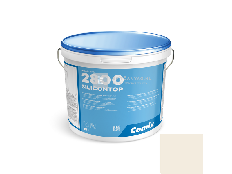 Cemix-LB-Knauf SiliconTop Homlokzatfesték 4001 white 15 l