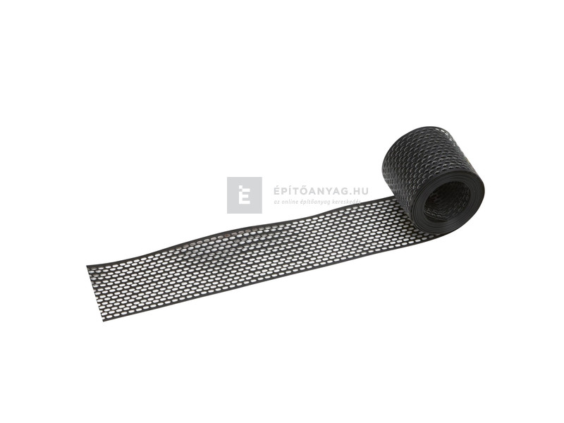 Tondach PVC szellőzőszalag fekete 10 cm x 5 m