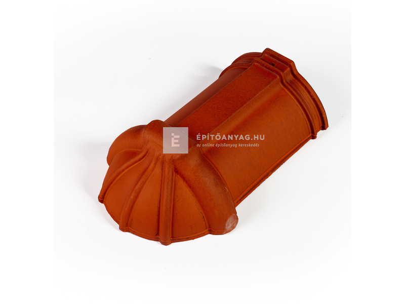 Tondach hornyolt kezdő gerinccserép piros (rögzítőcsavarral)