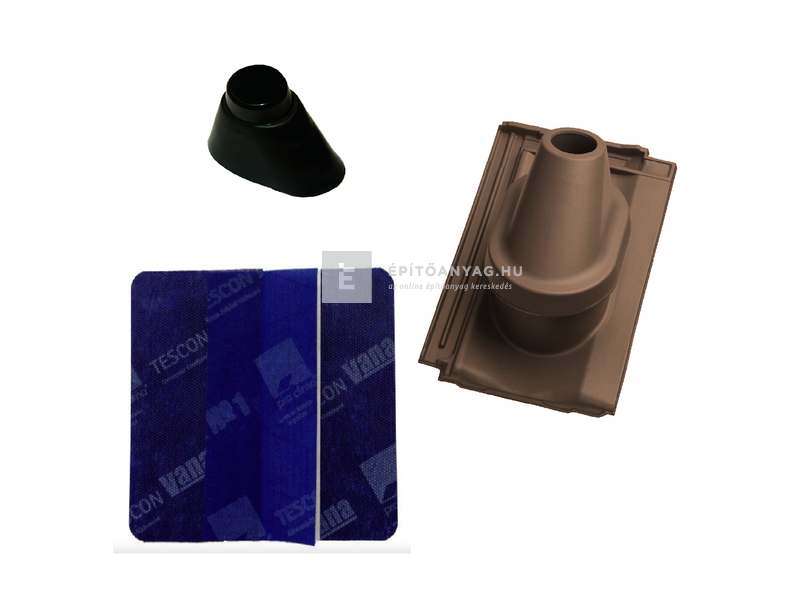 Tondach Bolero antennakivezető szett FusionColor terrabarna