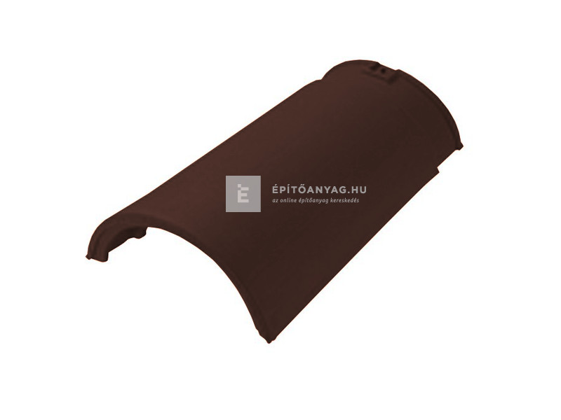 Tondach sajtolt gerinccserép FusionProtect sötétbarna (rögzítőkapoccsal)