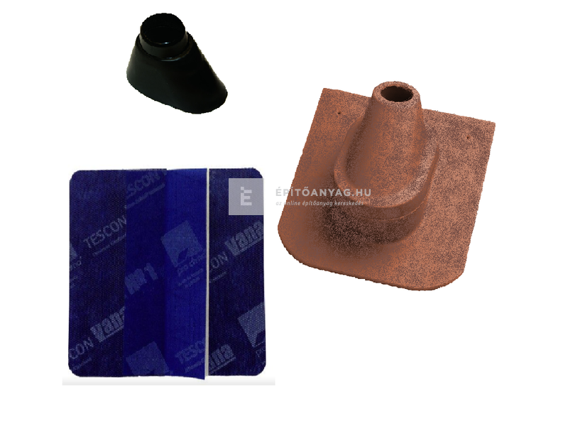 Tondach Hódfarkú antennakivezető szett FusionProtect antik