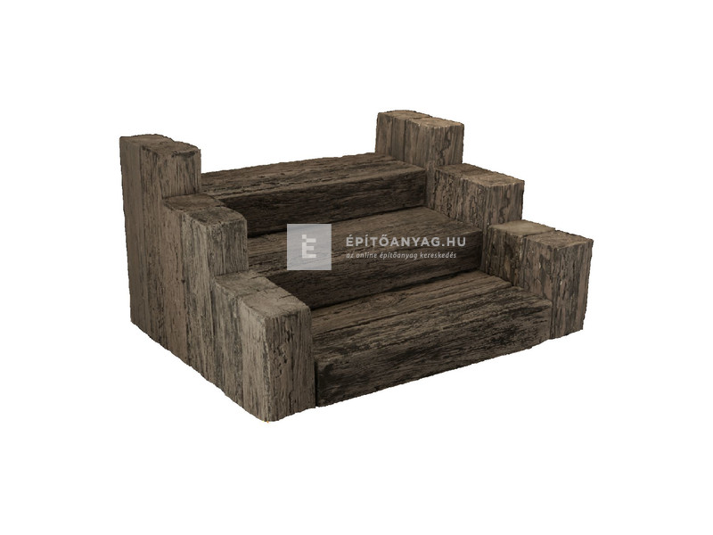 Fabrostone Paliszád 60, fa hatású