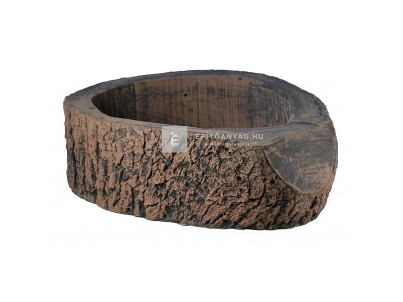 Fabrostone Rönk virágtartó, fa hatású 54x38 cm