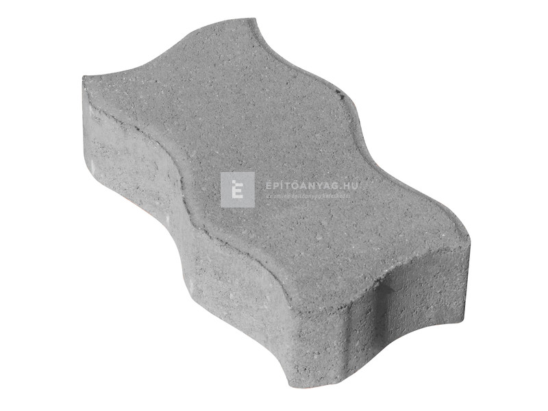 Leier Serpentino térkő szürke 12x24x10 cm