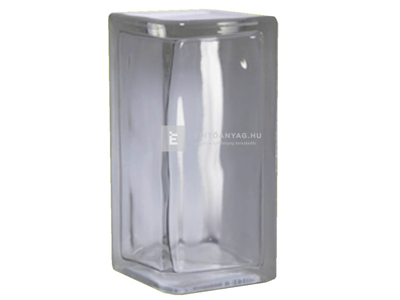 Üvegtégla sarokblokk fehér