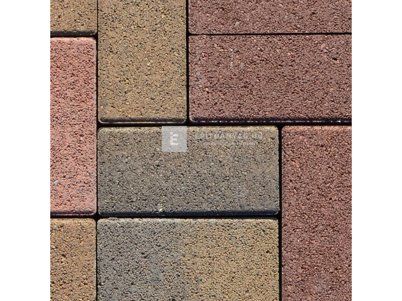 ABeton Borostyán térkő kistégla mediterrán 10x20x8 cm