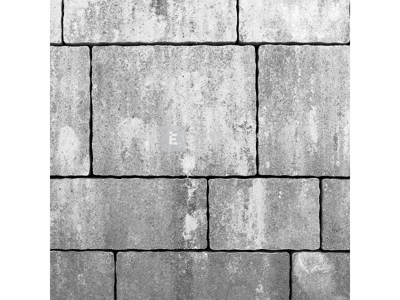 ABeton Matrix kombi térkő karbon-fehér 8 cm