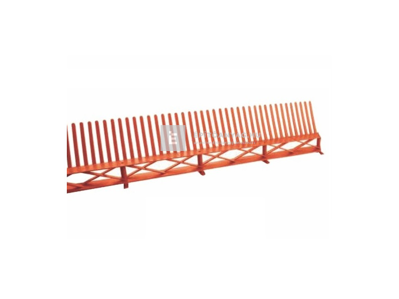 TF Fésűs eresz szellőzőelem téglavörös 3x6 cm x 1 m (25 mm x1 m)