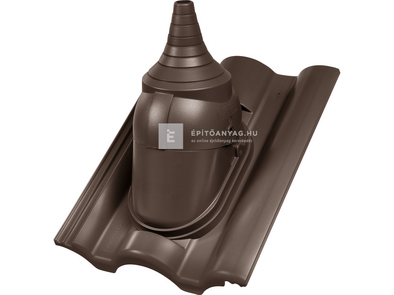 Bramac Durovent Római antennakivezető egység sötétbarna