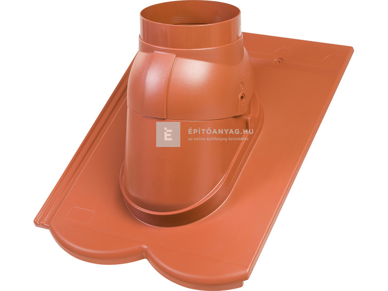 Bramac Durovent Reviva füstgázkivezető egység AK128 téglavörös
