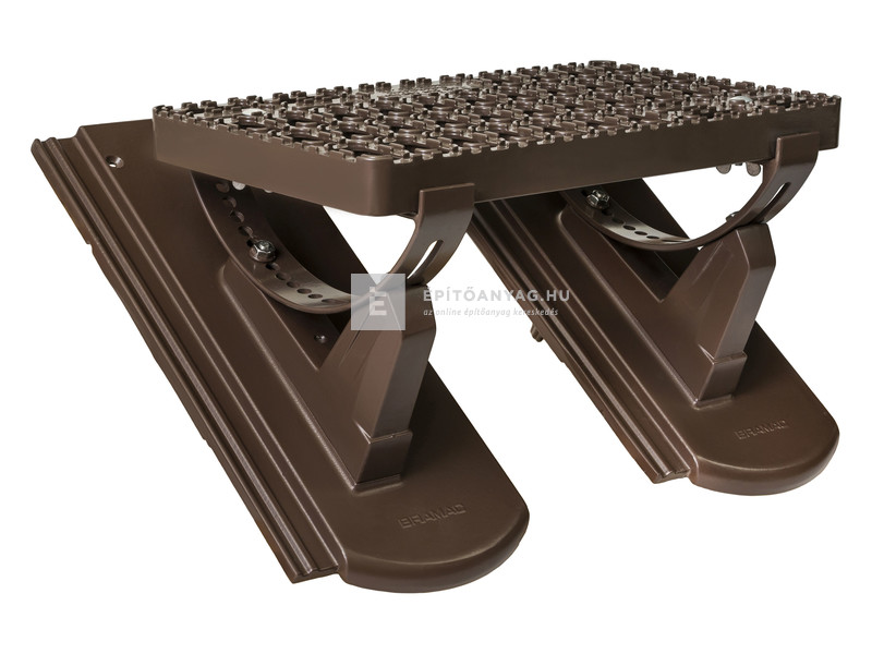 Bramac Reviva fém járócserép kengyellel sötétbarna