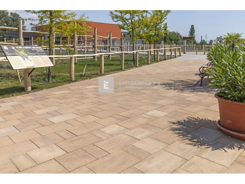 Leier Taverna Gigant Térkő beige-barna 6 cm (11,7 m2/rkl)