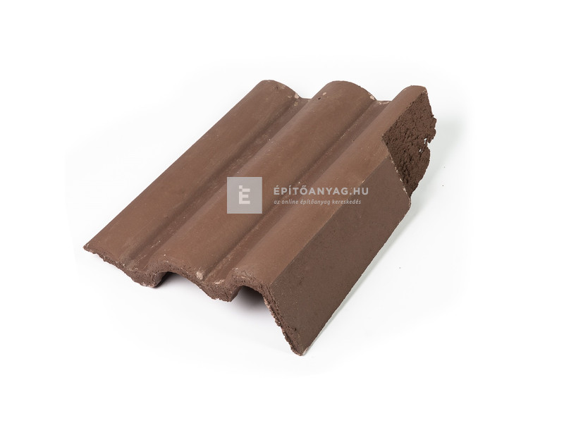 Terrán Standard Szegélycserép jobb kakaóbarna