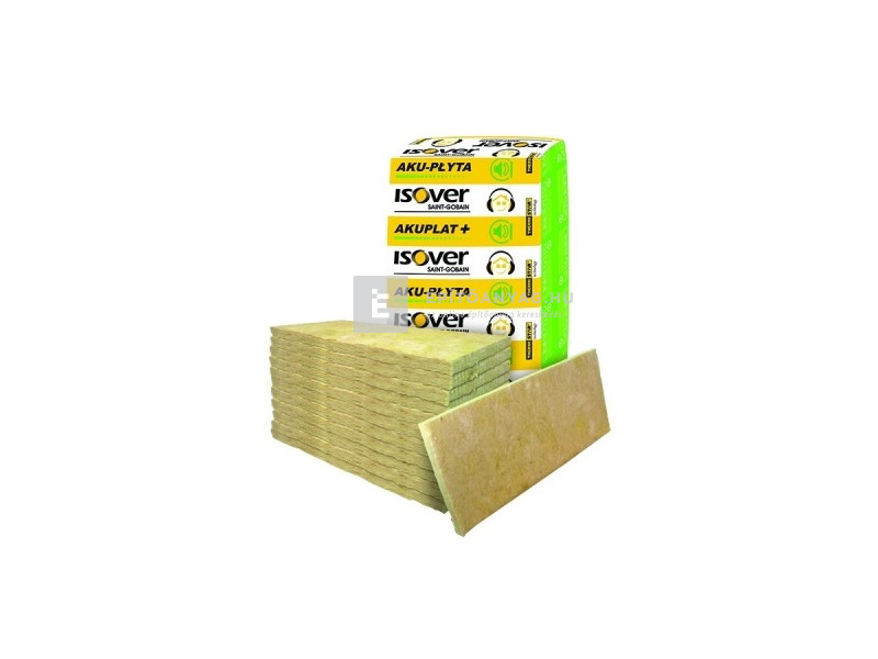 Isover Akuplat+ 12 Üveggyapot lemez 1200x600x120 mm 5,76 m2/csomag