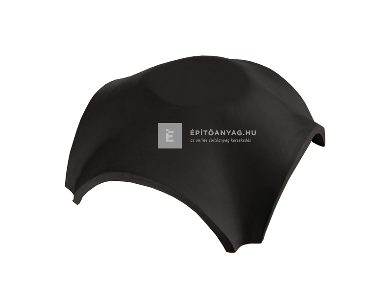 Creaton elosztó kúpcserép 4 tengelyű Nuance fekete matt engóbozott