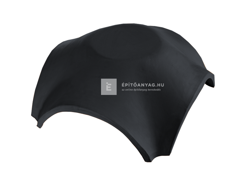 Creaton elosztó kúpcserép 4 tengelyű PD Nuance fekete matt engóbozott