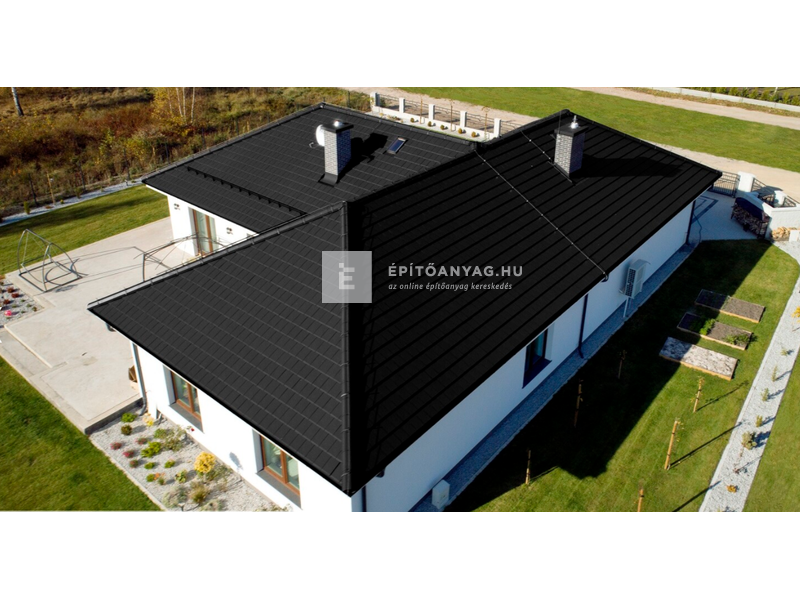 Creaton Simpla Alapcserép engóbozott fekete matt