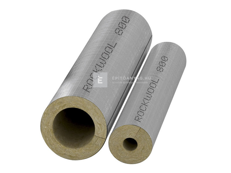 Rockwool 800 Alu kasírozott csőhéj, falvastagság: 30 mm d=42 mm, 1 m