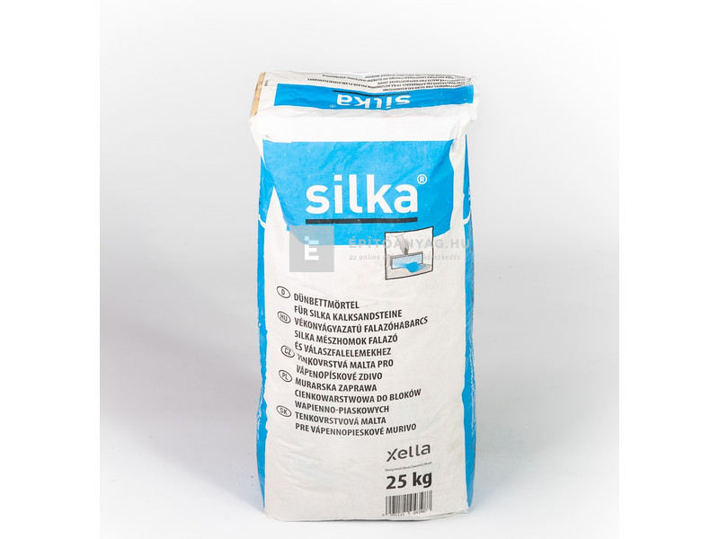 Silka vékonyágyazatú falazóhabarcs 25 kg