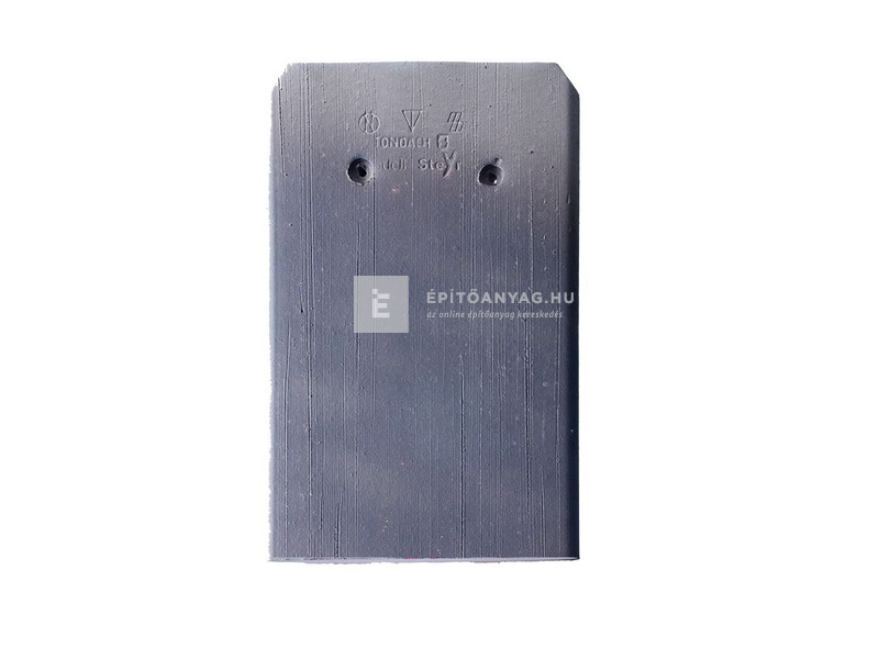 Tondach Karcolt Óvárosi Táska eresz- és taréjcserép kettősfedés FusionProtect szürke-fehér antik