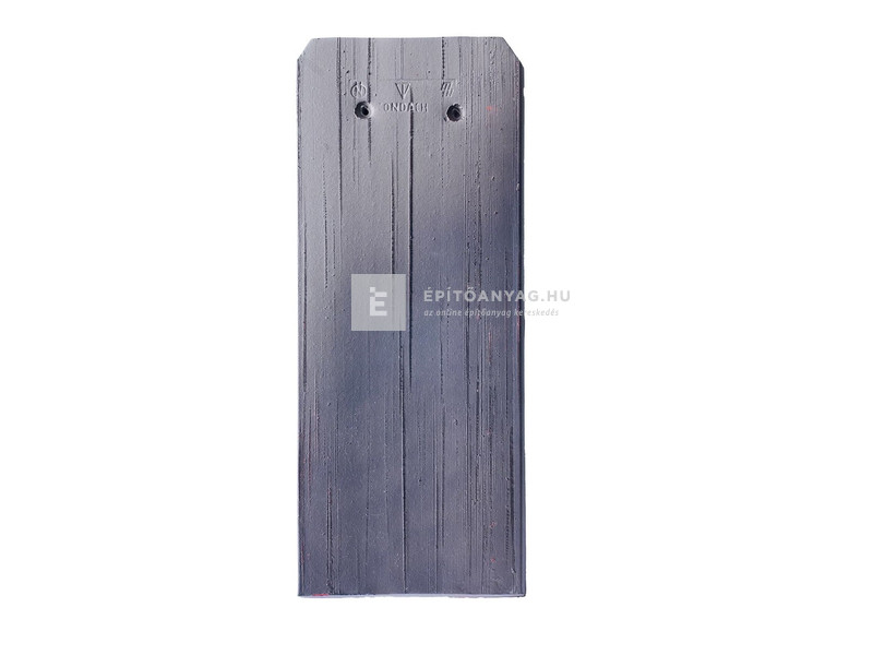 Tondach Karcolt Óvárosi Táska Alapcserép 19x44 cm Fusion Protect fehér-szürke antik