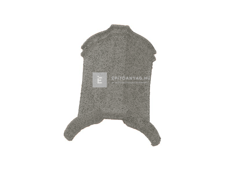 Tondach hornyolt gerinccserép FusionProtect szürke-fehér antik (rögzítőkapoccsal)