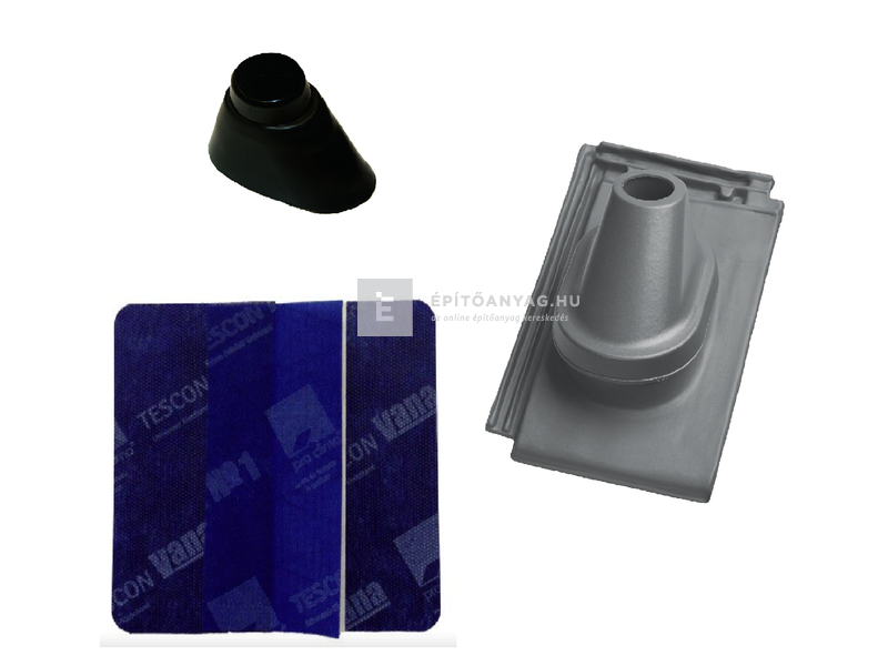 Tondach Figaro Deluxe antennakivezető szett FusionProtect gránit