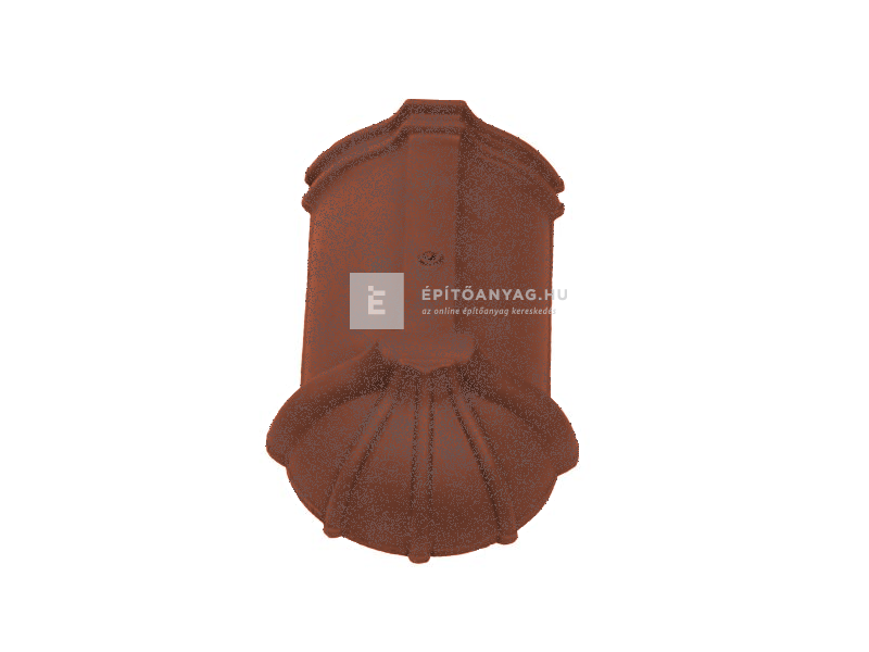 Tondach hornyolt kezdő gerinccserép FusionProtect antik (rögzítőcsavarral)