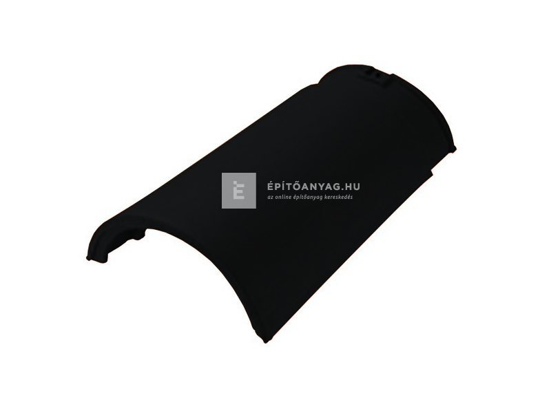 Tondach sajtolt sima XXL gerinccserép Amadeus fekete (rögzítőkapoccsal)
