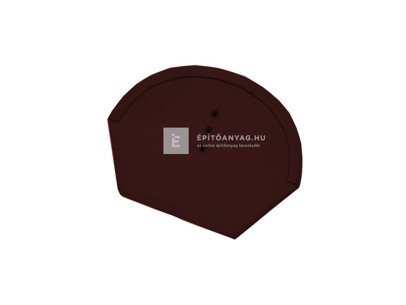Tondach univerzális lekerekített gerinc kezdő- és lezáróelem Amadeus borvörös