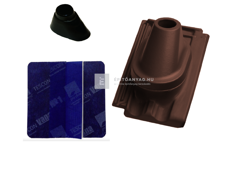 Tondach Tangó Plus antennakivezető szett FusionProtect barna