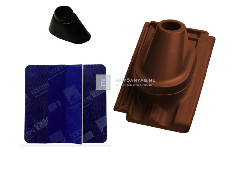 Tondach Tangó Plus antennakivezető szett FusionProtect rézbarna