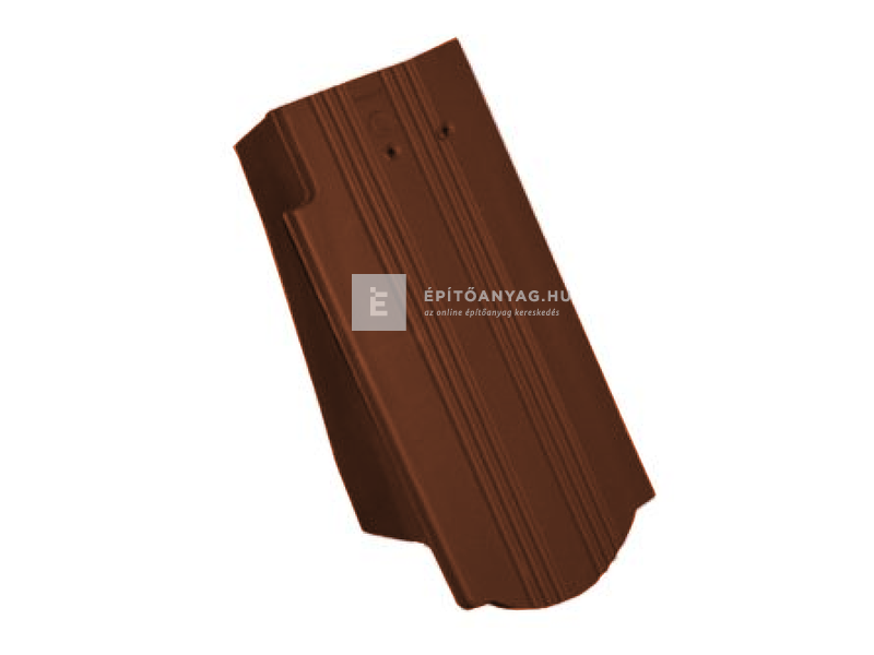 Tondach Kékes Plus ívesvágású szegőcserép bal FusionProtect rézbarna