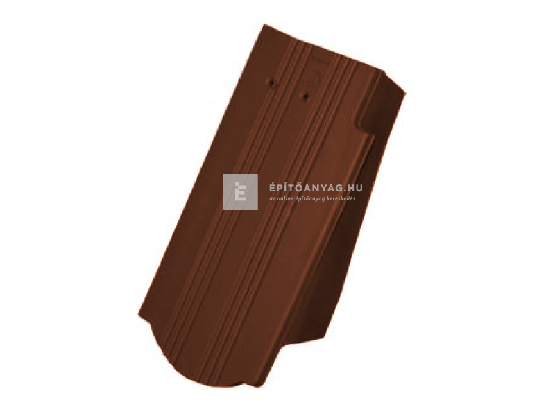 Tondach Kékes Plus ívesvágású szegőcserép jobb FusionProtect rézbarna