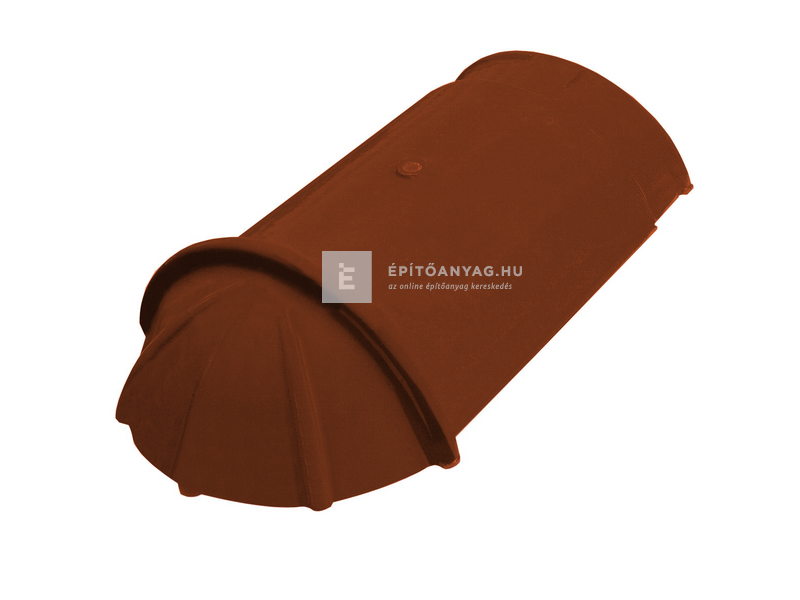 Tondach sajtolt kezdő gerinccserép FusionProtect rézbarna (rögzítőcsavarral)
