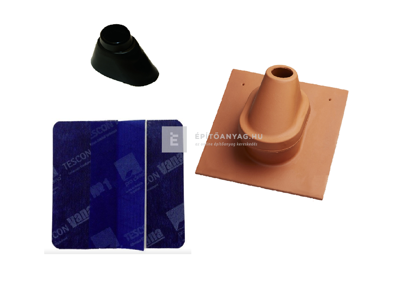 Tondach Táska antennakivezető szett Natur téglavörös